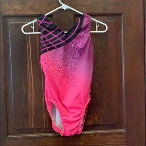Pink and purple GK leotard!
